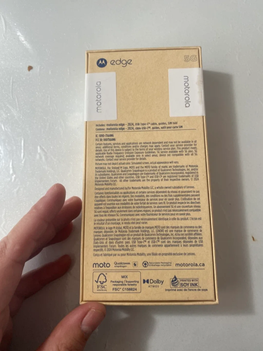 New Motorola Edge 2024 Midnight Blue image indicator(2)