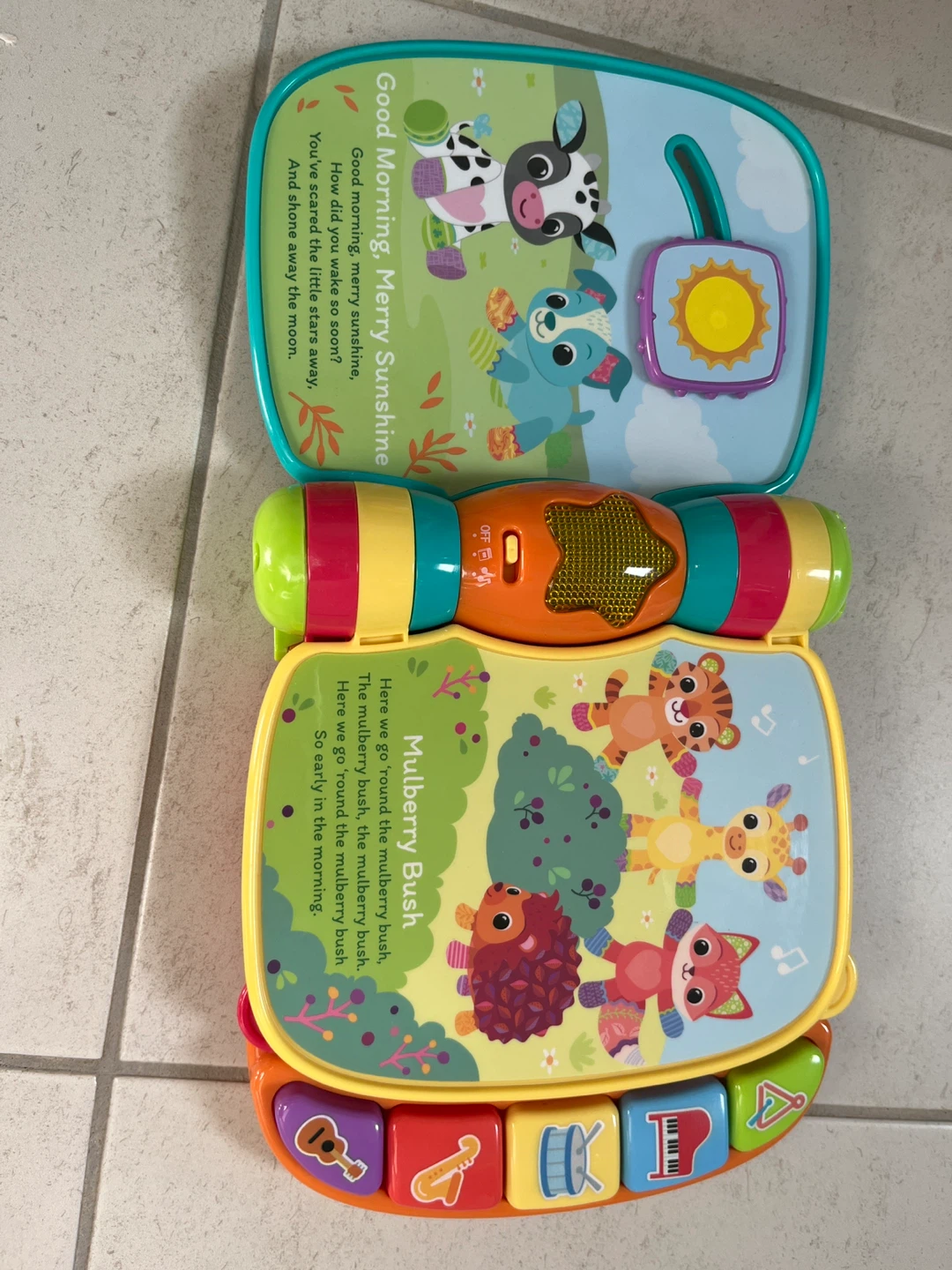 VTech Animal Rhymes Music Book - photo 2