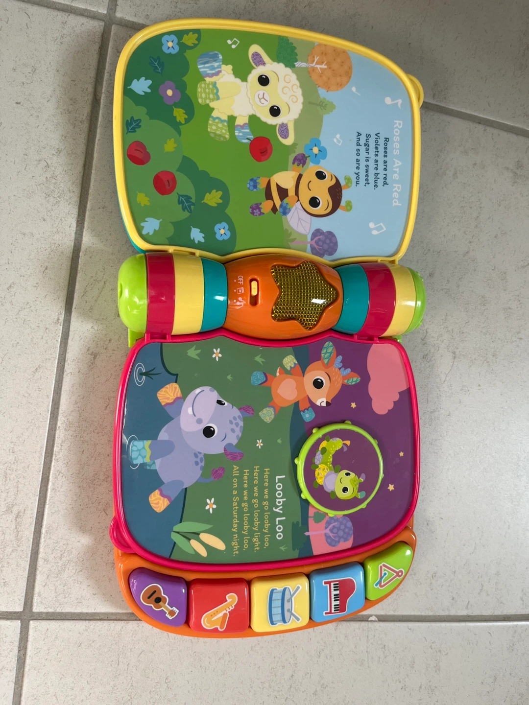 VTech Animal Rhymes Music Book - photo 3