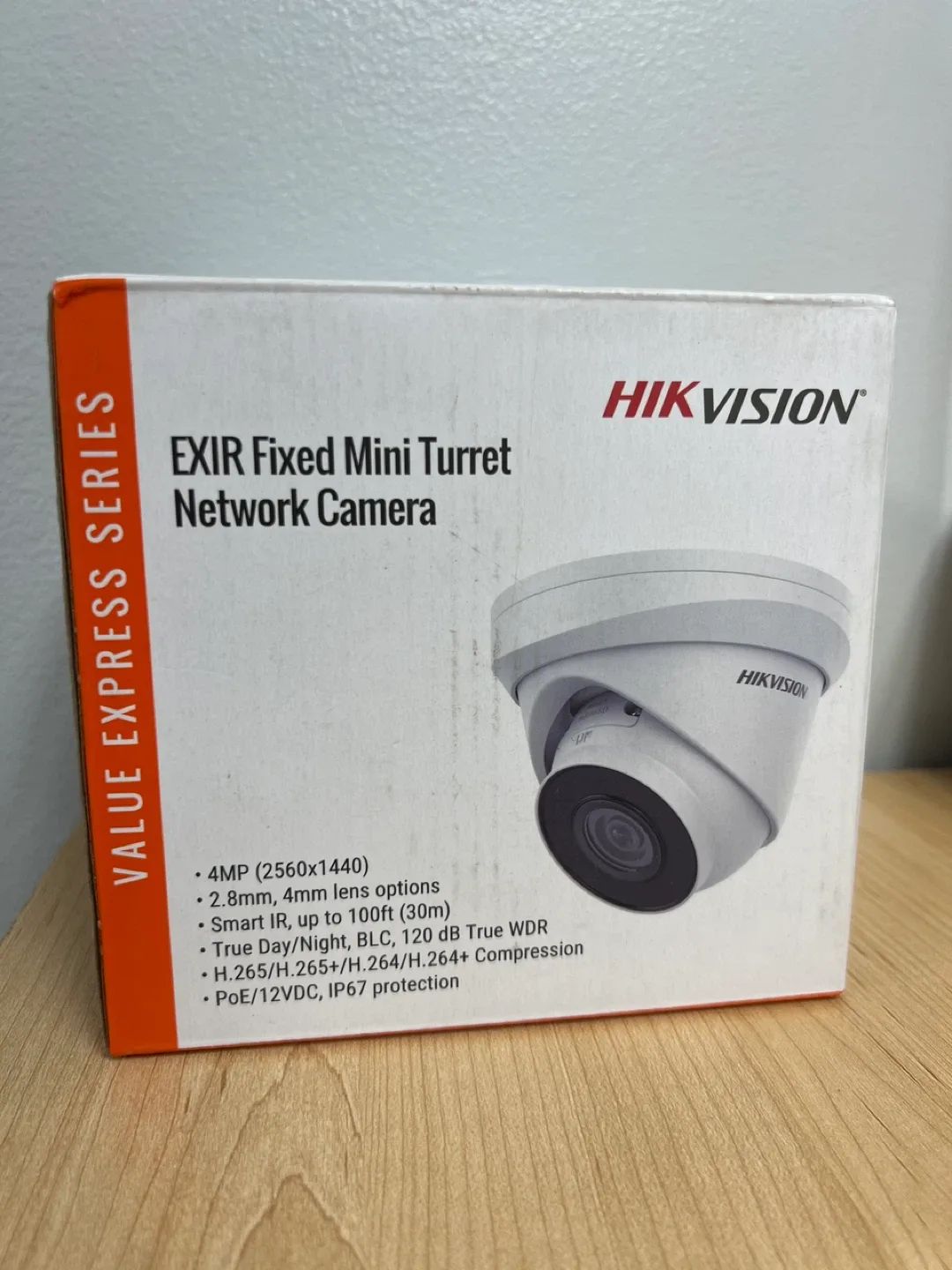 Hikvision EXIR Fixed Mini Turret Network Camera thumbnail