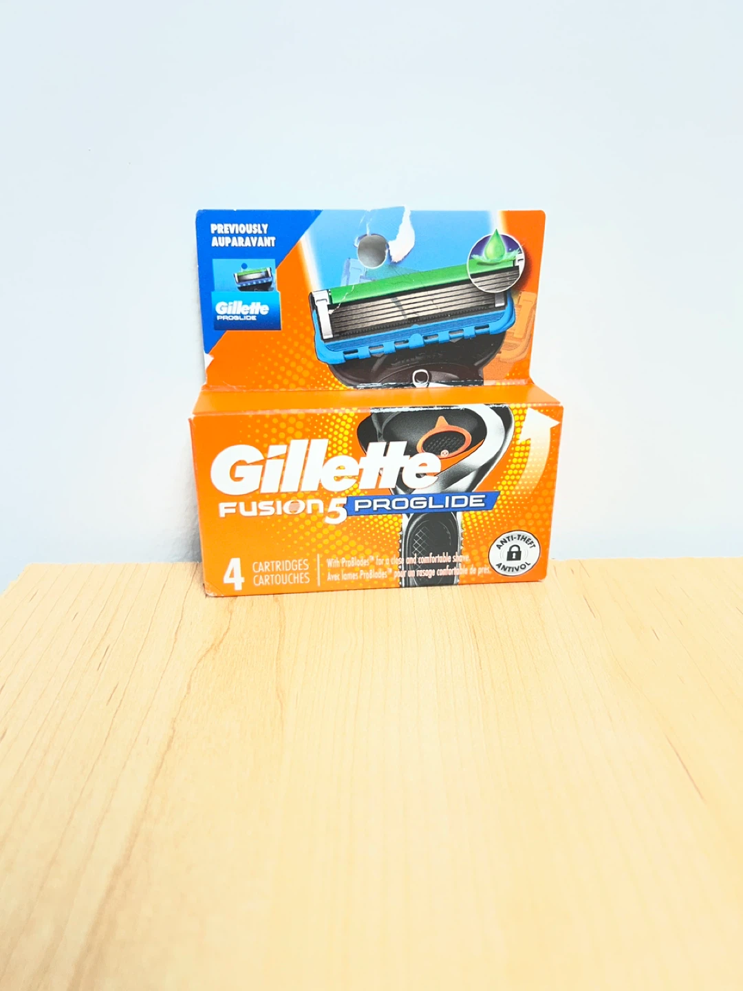Gillette Fusion5 ProGlide Razor Cartridges - 4 pack