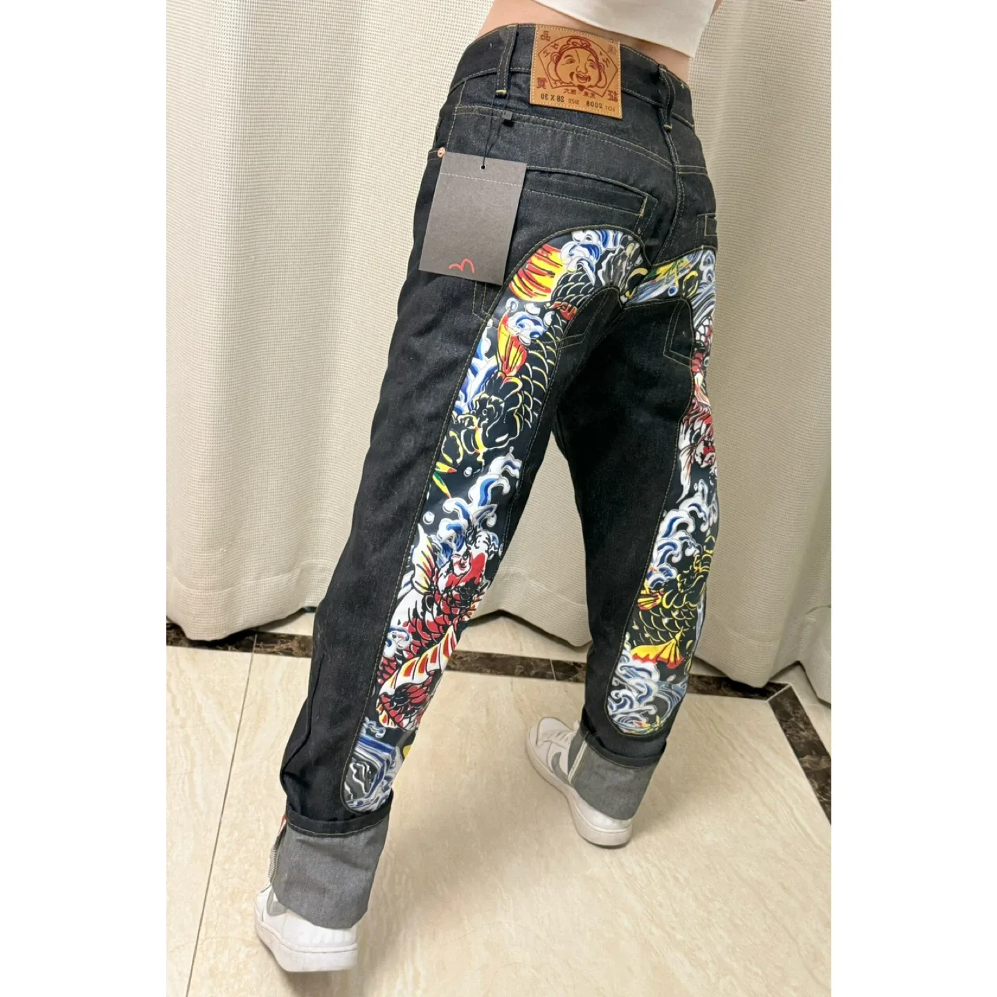 Evisu Jeans with Koi and Dragon Design image indicator(3)