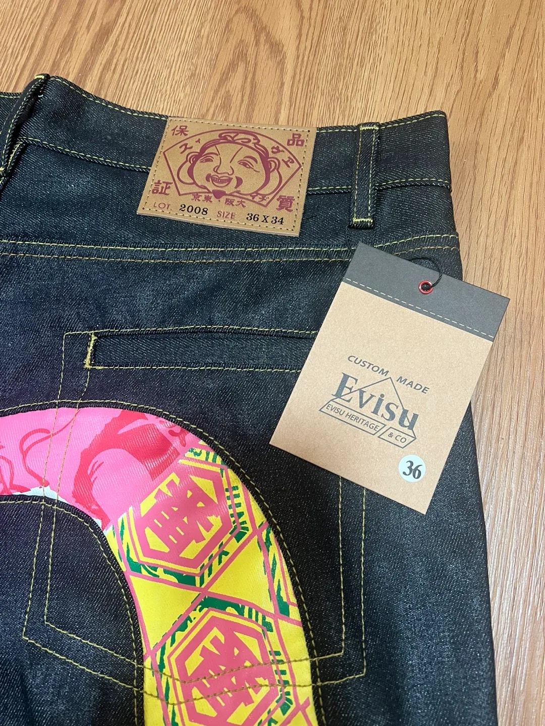 Evisu Letter Jeans image indicator(5)