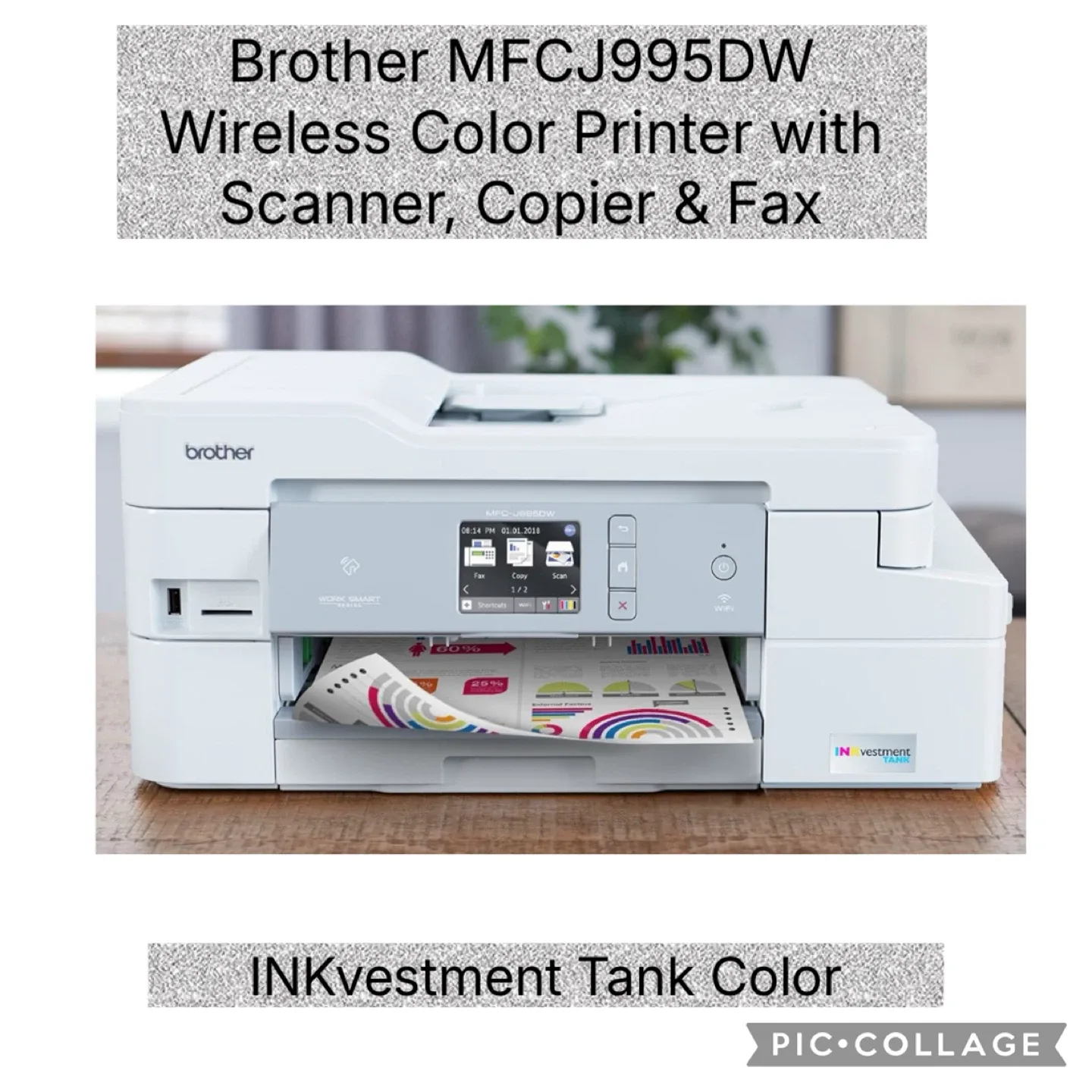 Brother MFCJ995DW Wireless Color Printer