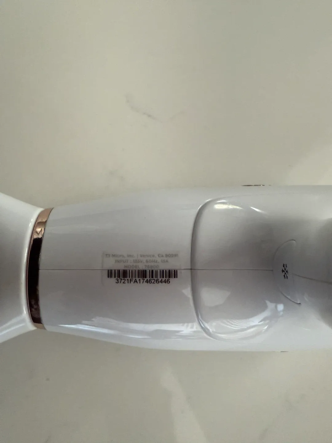 T3 Blow Dryer- White & Rose Gold image indicator(2)