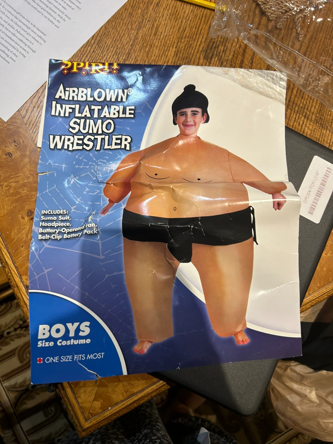 Airblown Inflatable Sumo Wrestler Costume