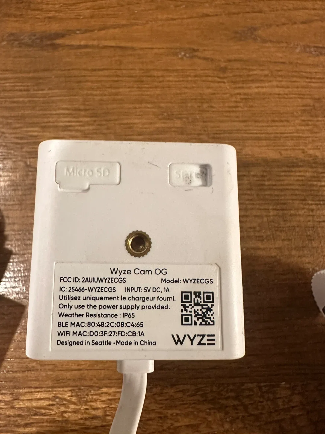 Wyze Cam OG Security Camera image indicator(3)