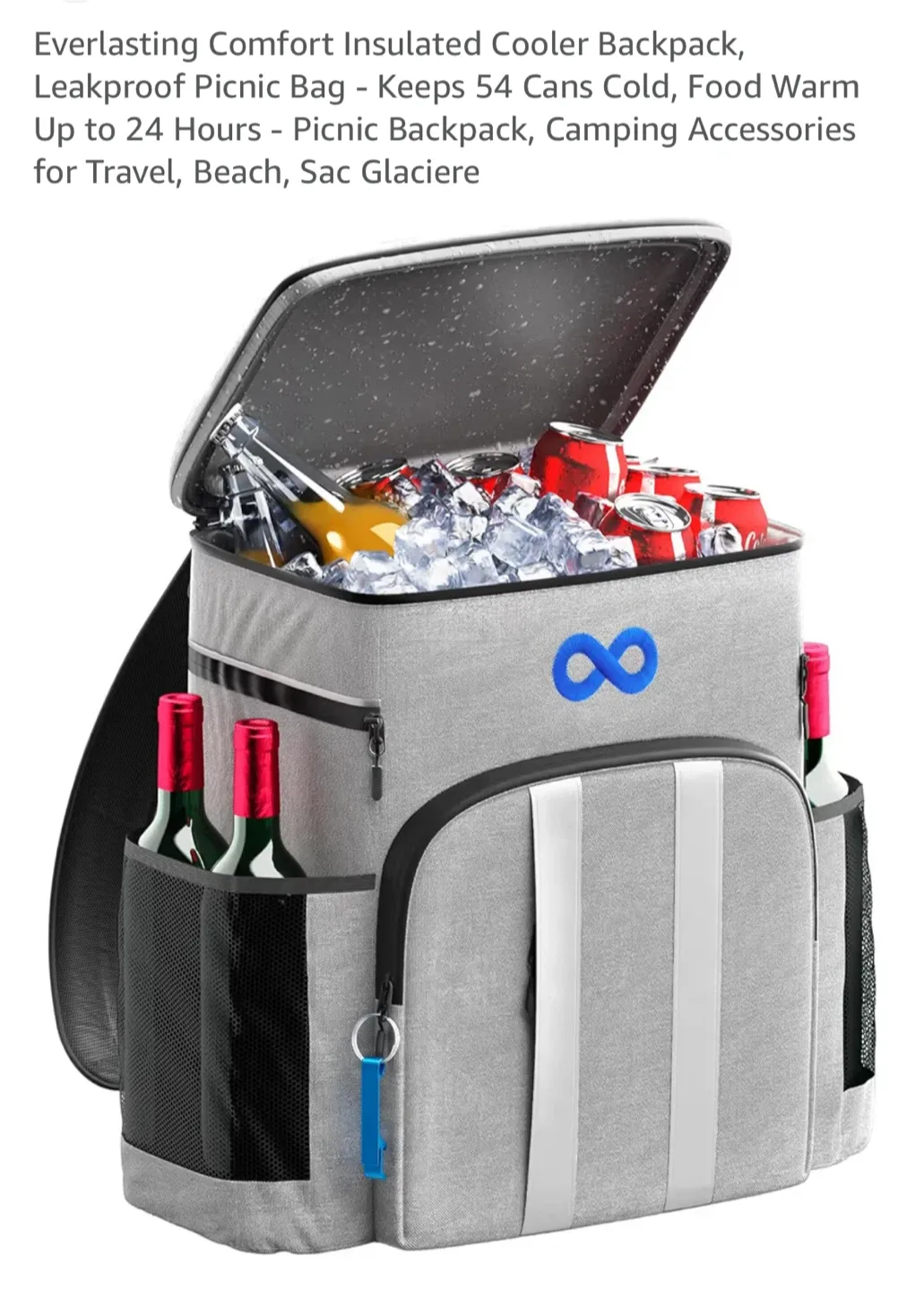 Everlasting Comfort Insulated Cooler Backpack