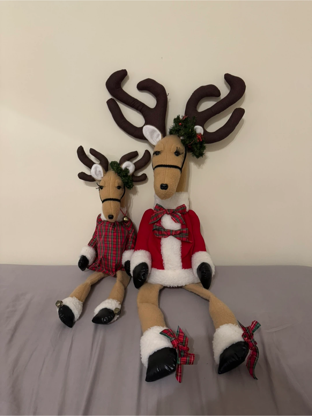 Christmas Reindeer Plush Decorations