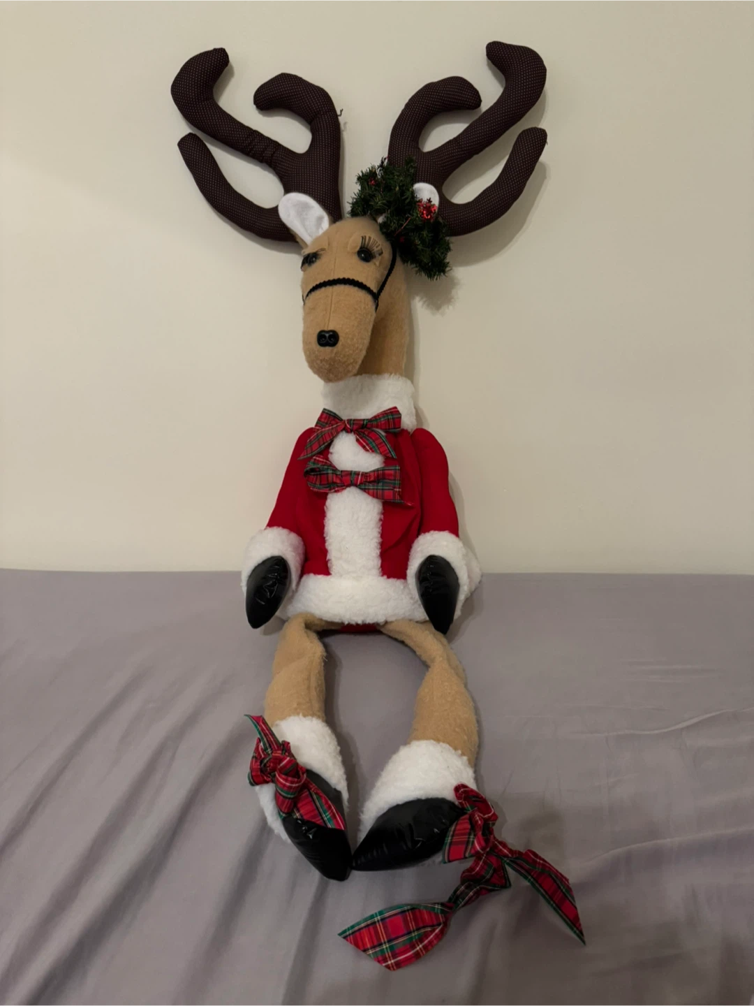 Christmas Reindeer Plush Decorations - photo 3