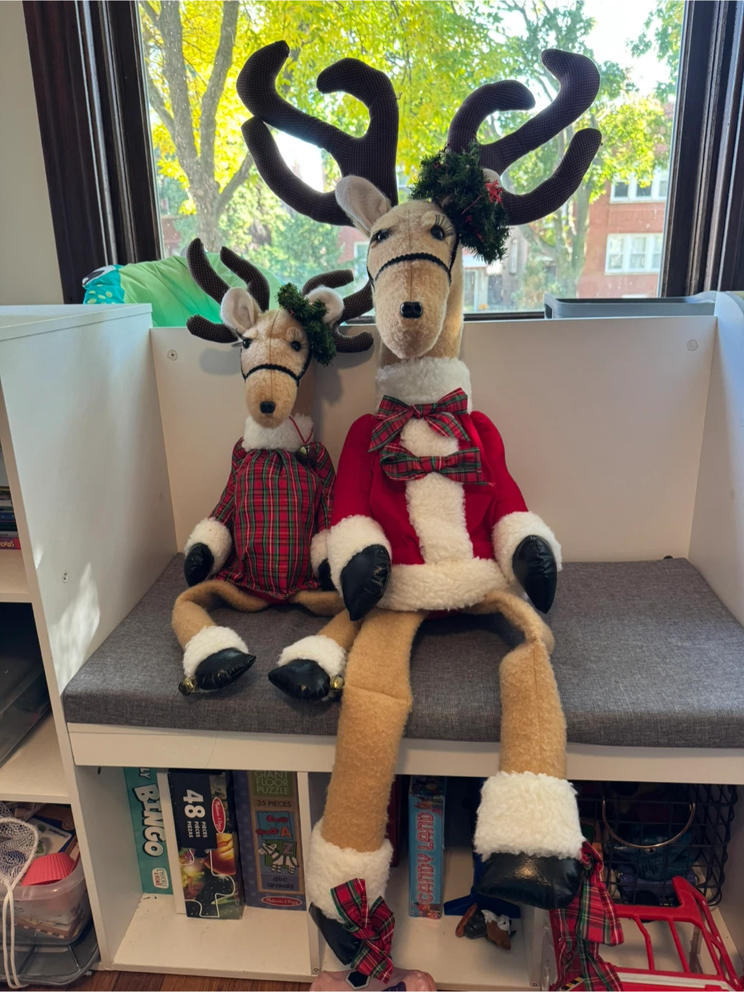 Christmas Reindeer Plush Decorations - photo 4