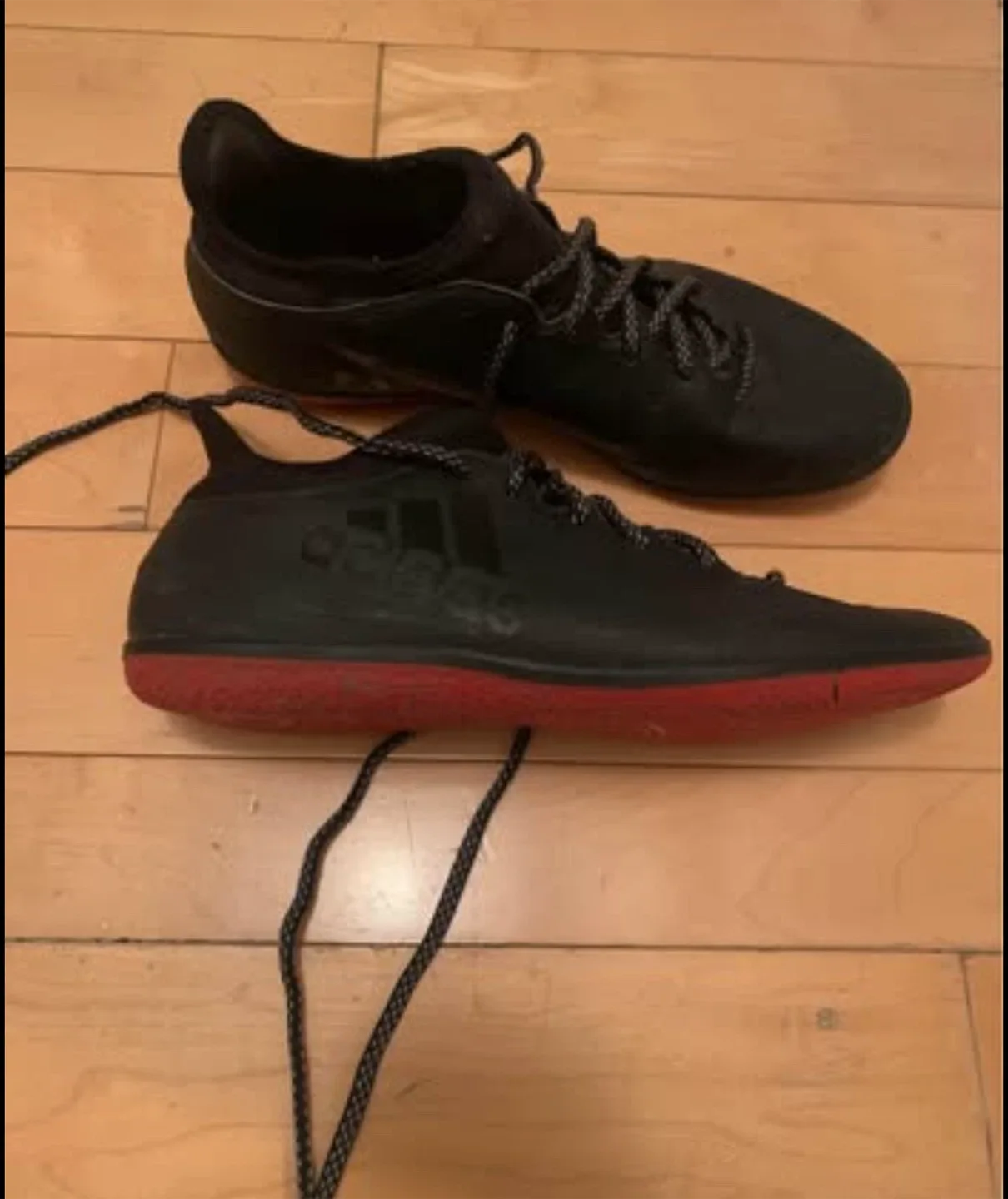 Adidas Black Soccer Shoes image indicator(2)