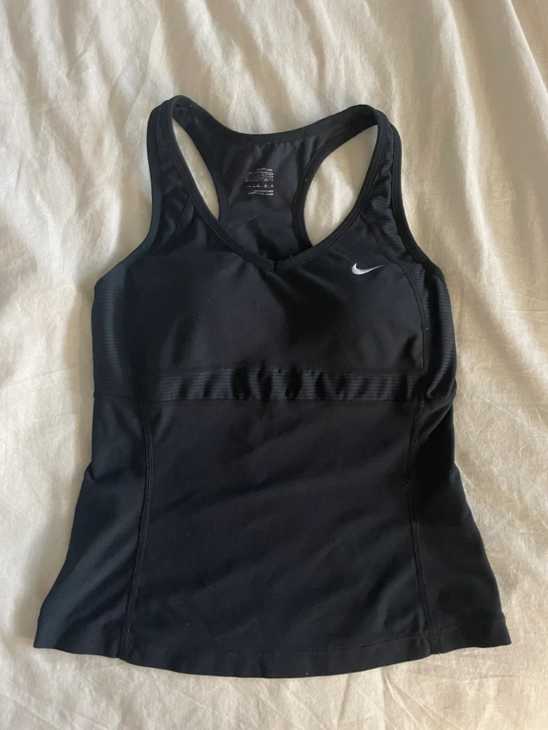 Nike Black Sports Bra Top XS