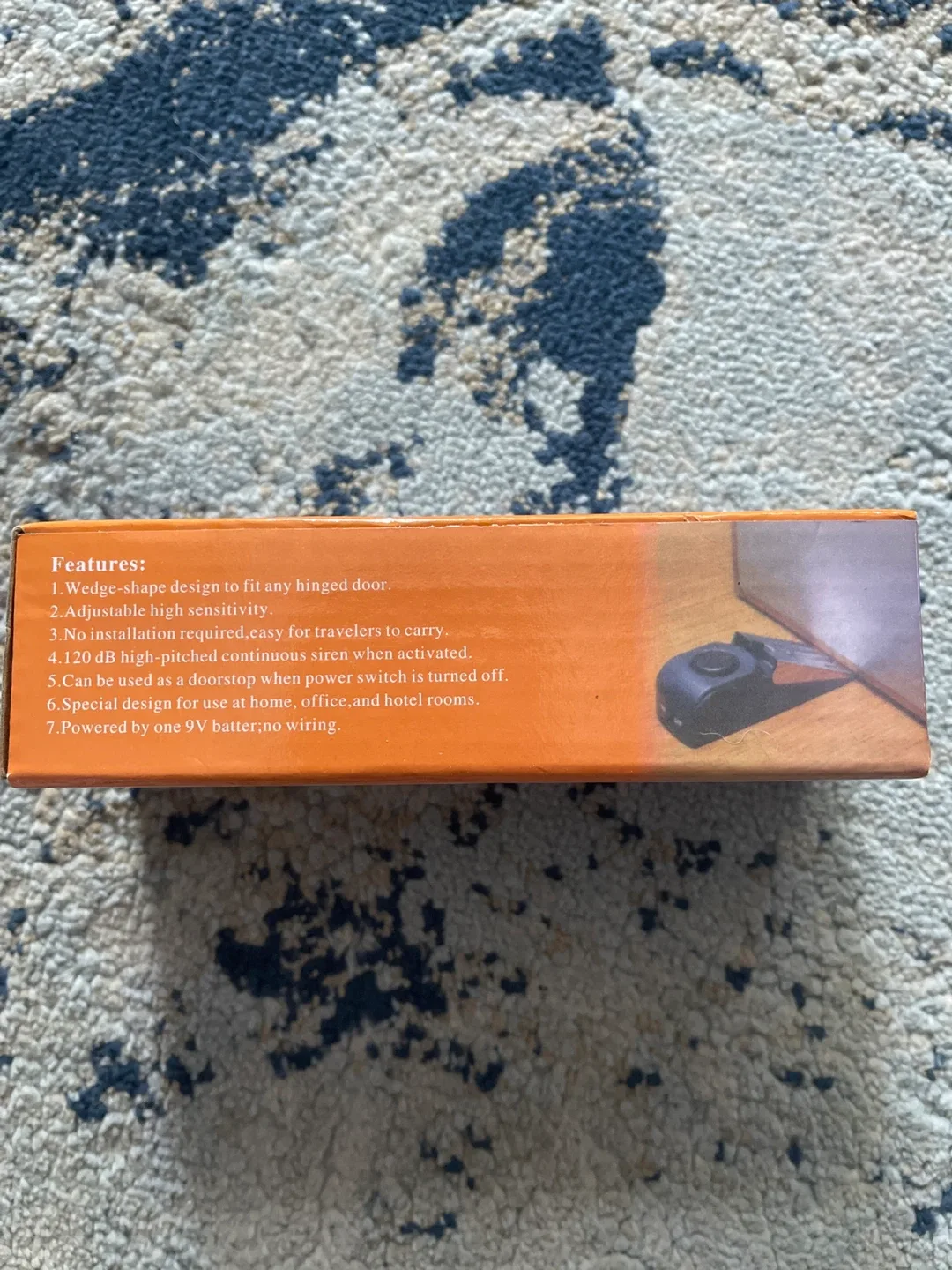 Doorstop Alarm - Security Fortification image indicator(3)