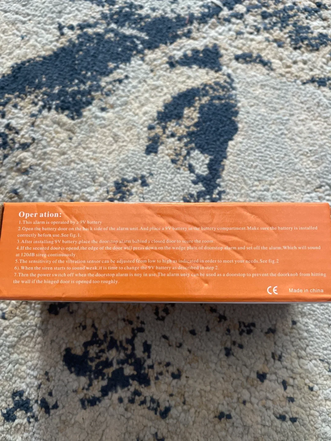 Doorstop Alarm - Security Fortification image indicator(2)