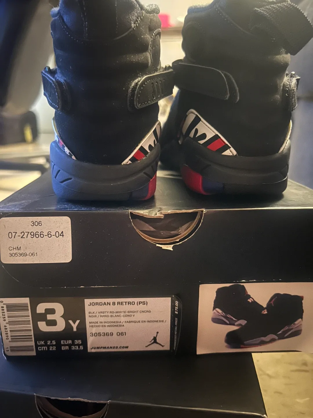 SIZE 3Y Jordan 8 Playoffs (2013) image indicator(6)