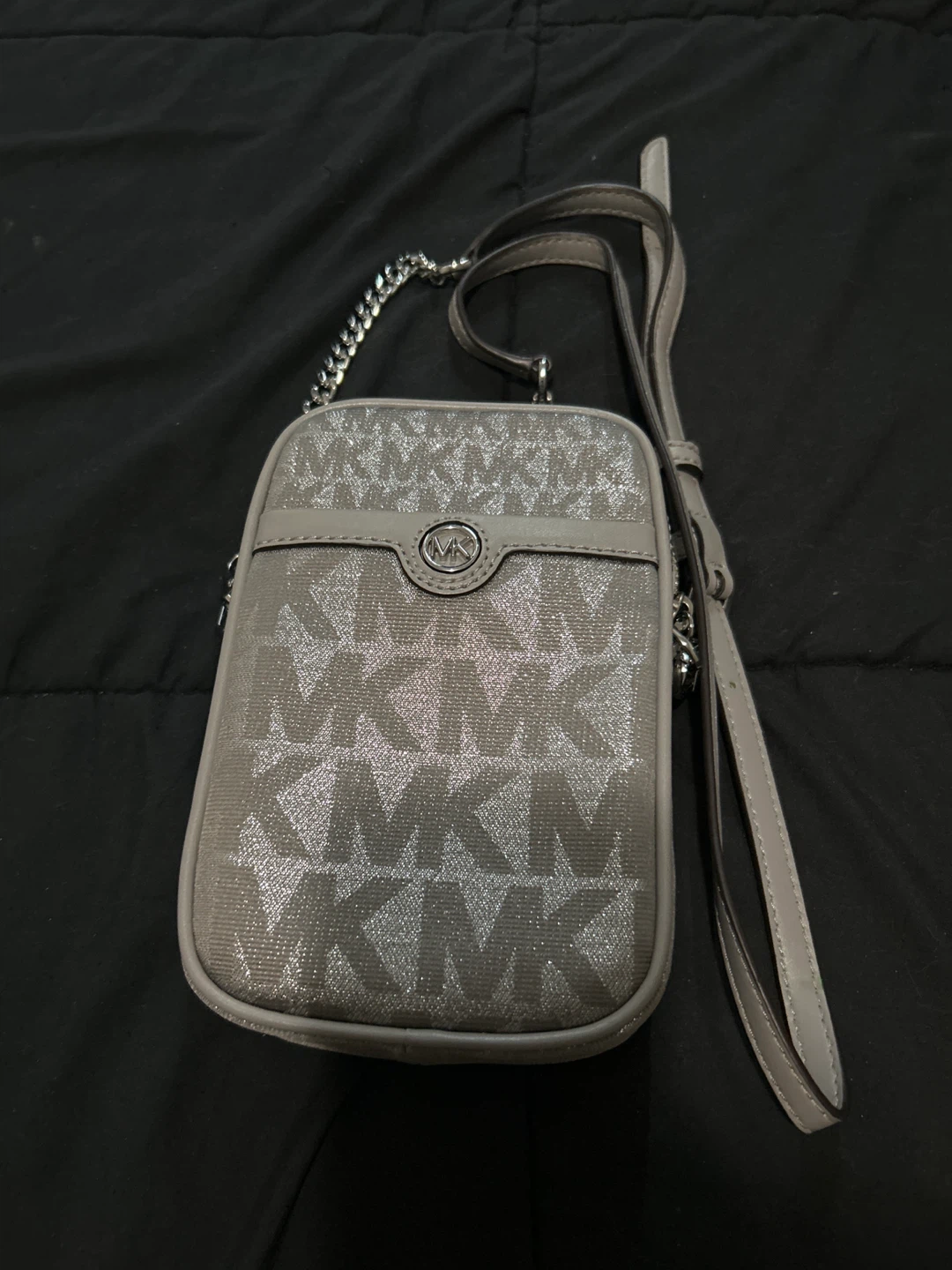 Michael Kors Gray Crossbody Bag