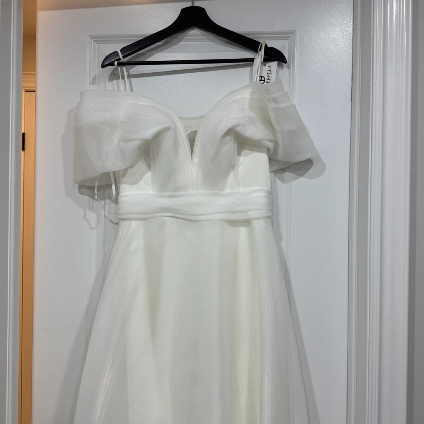 Cinderella Couture Maxi White Dress