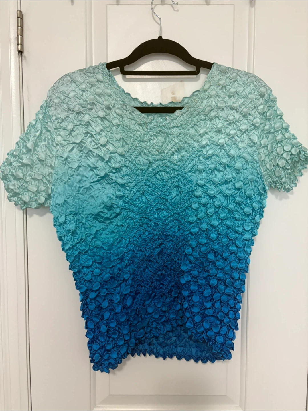 Ombré Popcorn Top - Medium