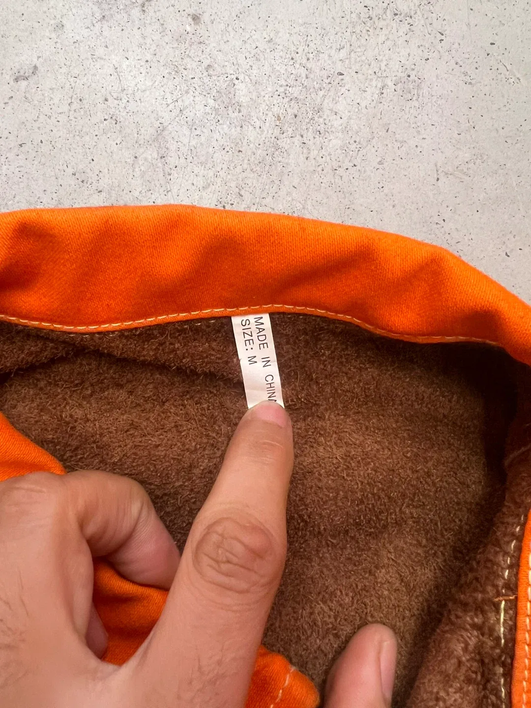 YESWELDER Welding Jacket - Brown, Size M image indicator(2)