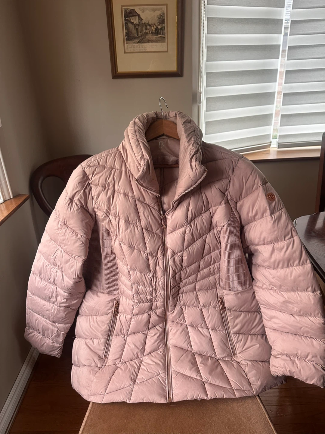 Bench Puffer Jacket - Size 3x- Light Pink
