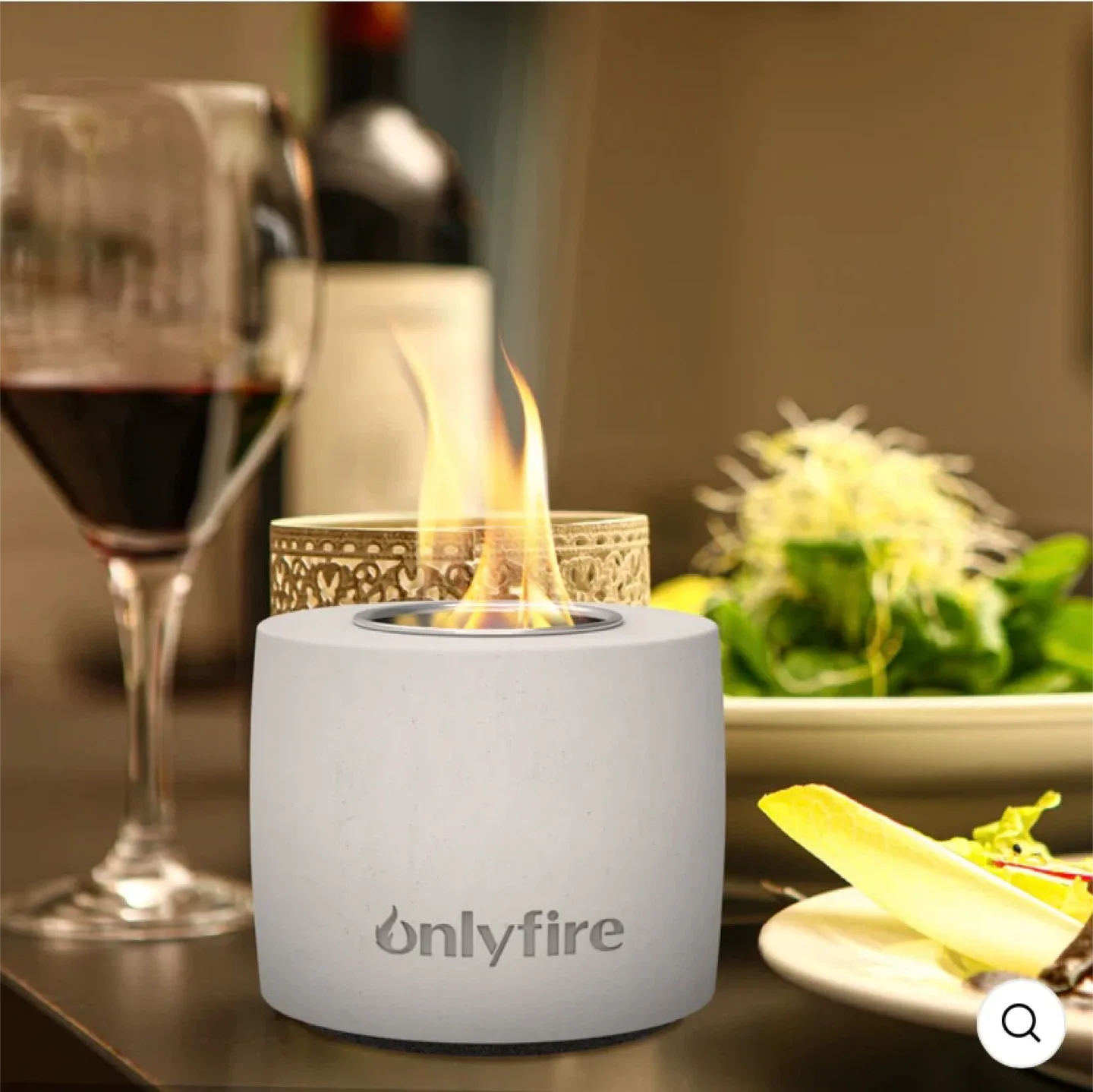 New Onlyfire Smokeless Tabletop Fire Pit 5" image indicator(3)