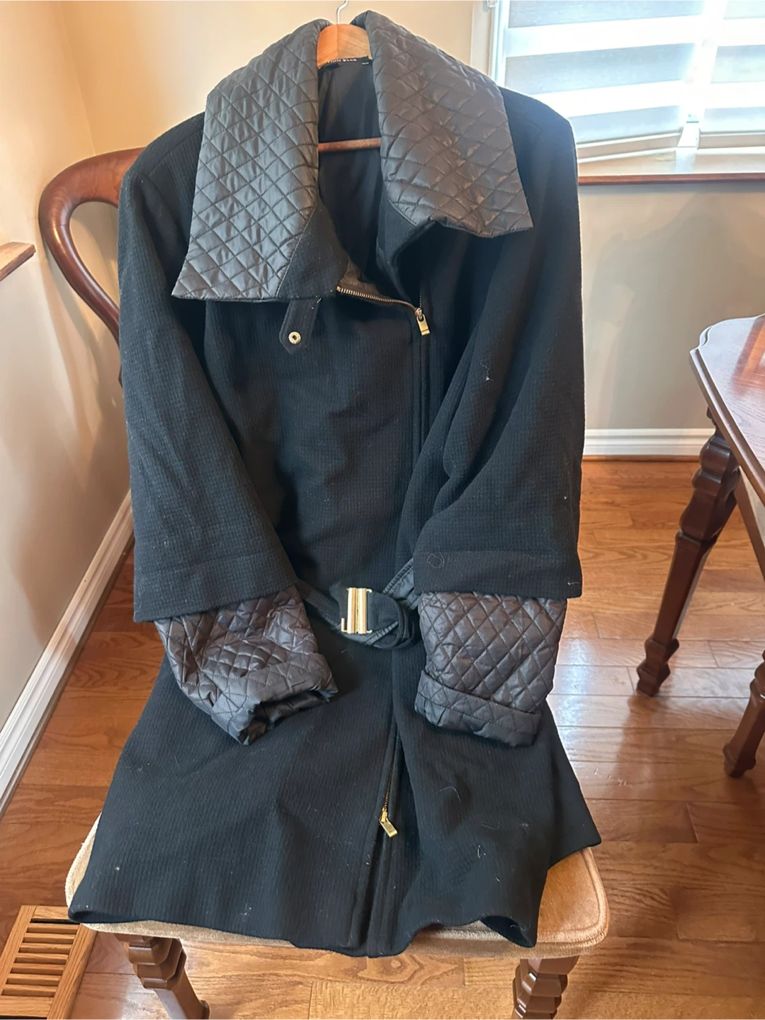 Addition Elle Black Winter Coat