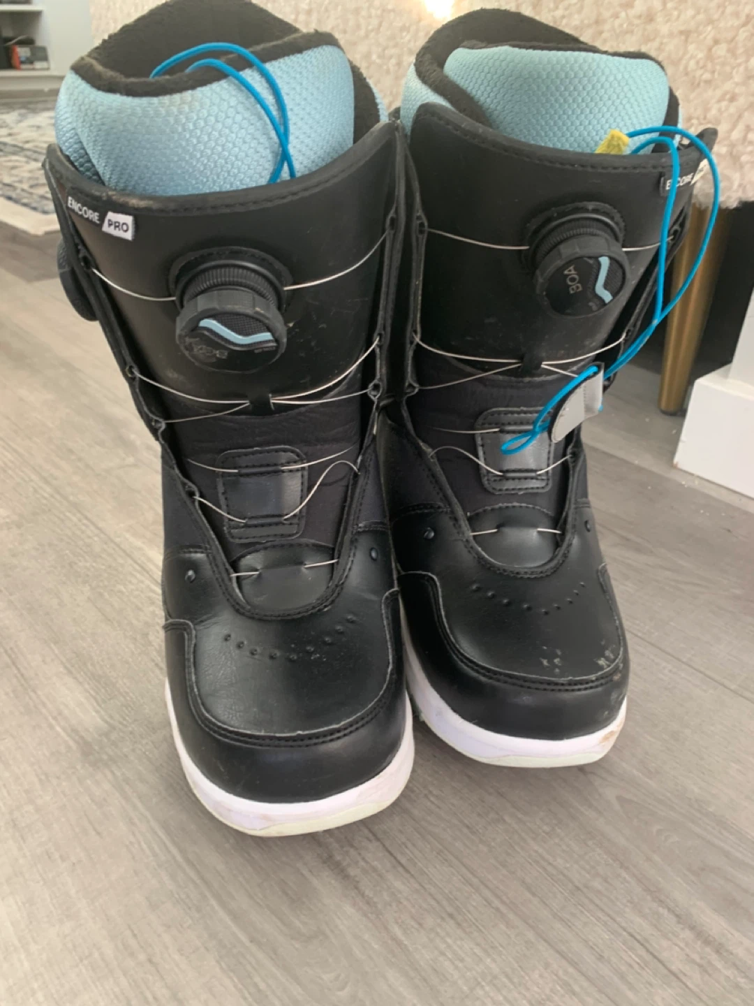 Ride Encore Pro BOA Snowboard Boots, size 8