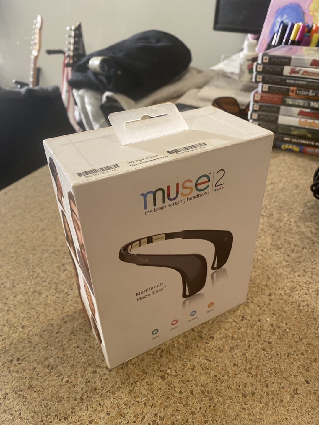 Muse 2 Brain Sensing Headband - Meditation Made Easy