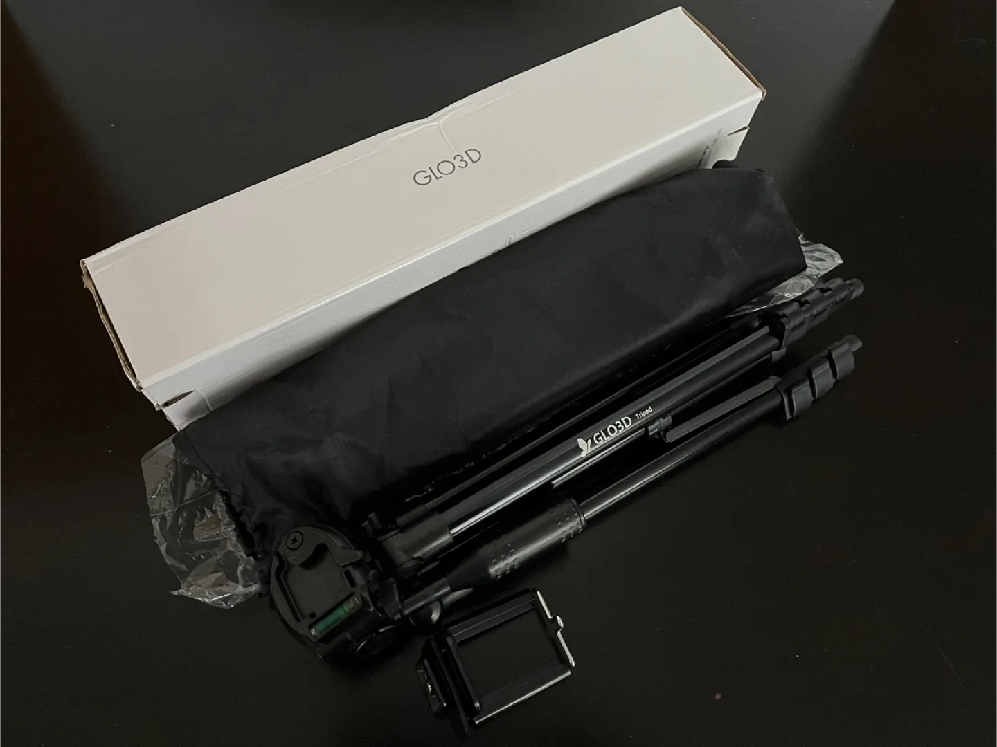 GLO3D Phone Holder Tripod - Adjustable Height image indicator(3)