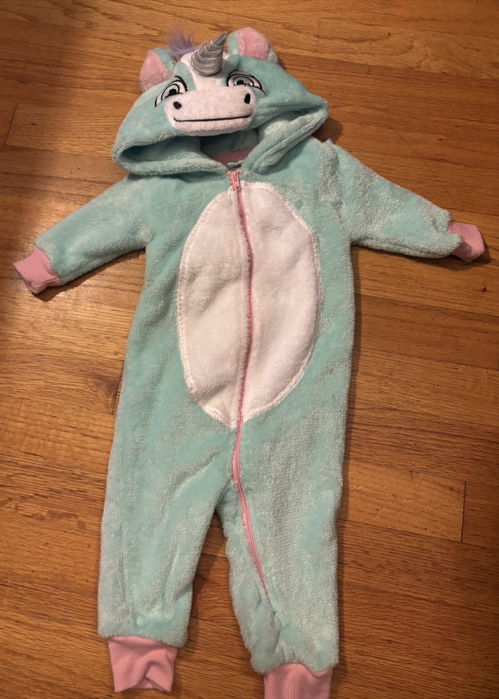 George Unicorn Onesie 3-6M