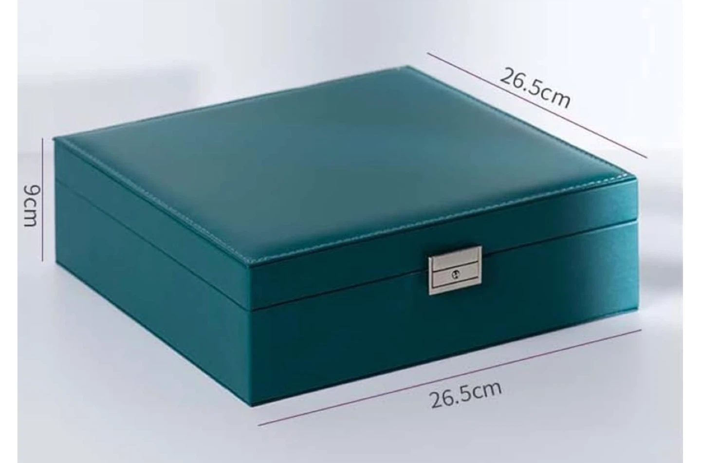 Jewelry Box Organizer, Teal, 26.5cm