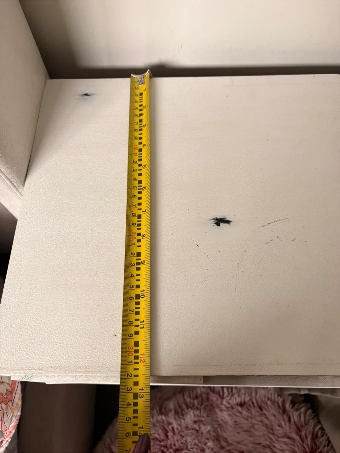 White & Wood Nightstand x2 image indicator(2)