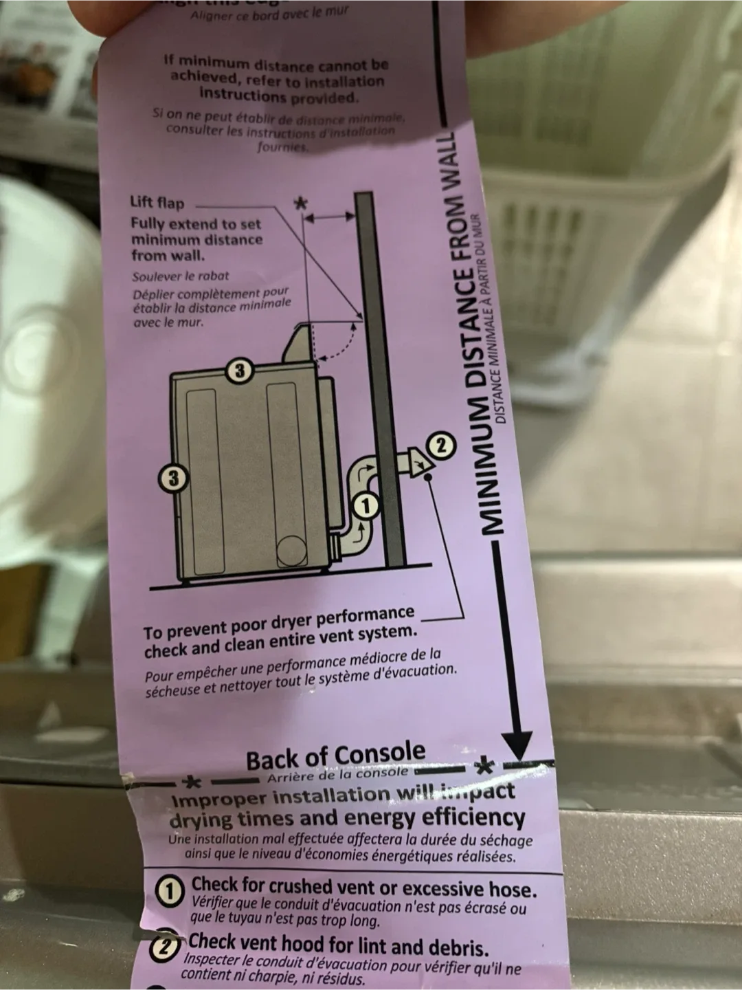 Eleictic dryer image indicator(3)