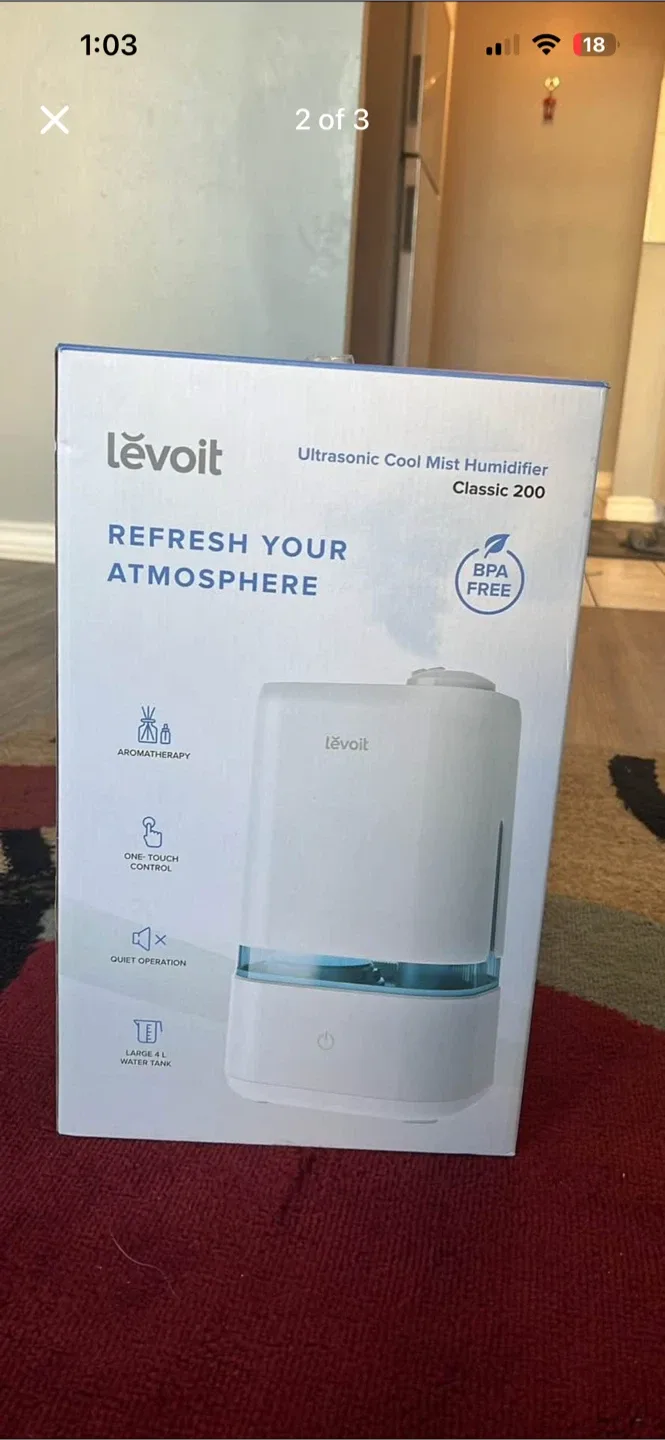Levoit Classic 200 Ultrasonic Cool Mist Humidifier