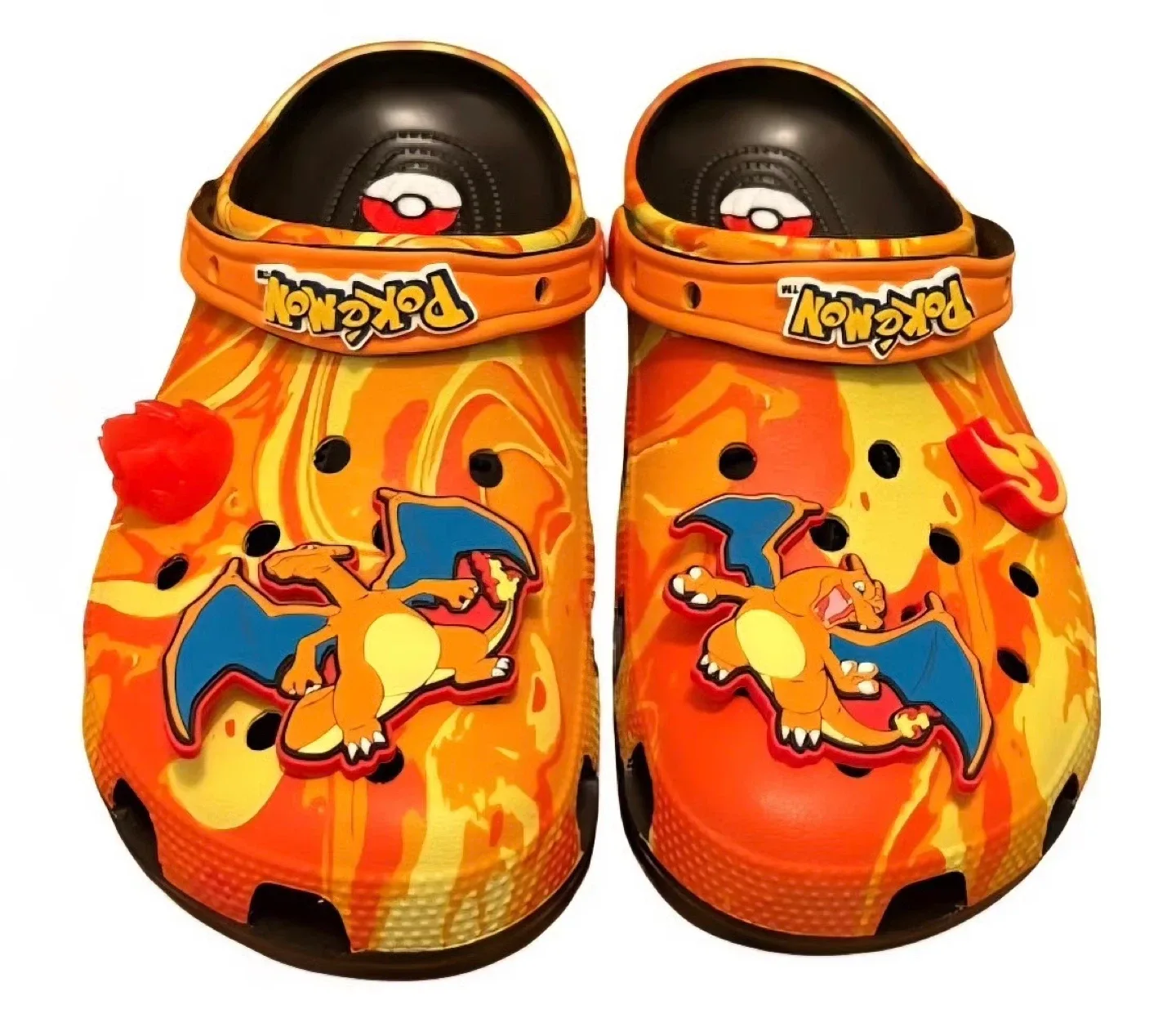 New Crocs Pokémon Charizard Clog - Men's 11 image indicator(7)