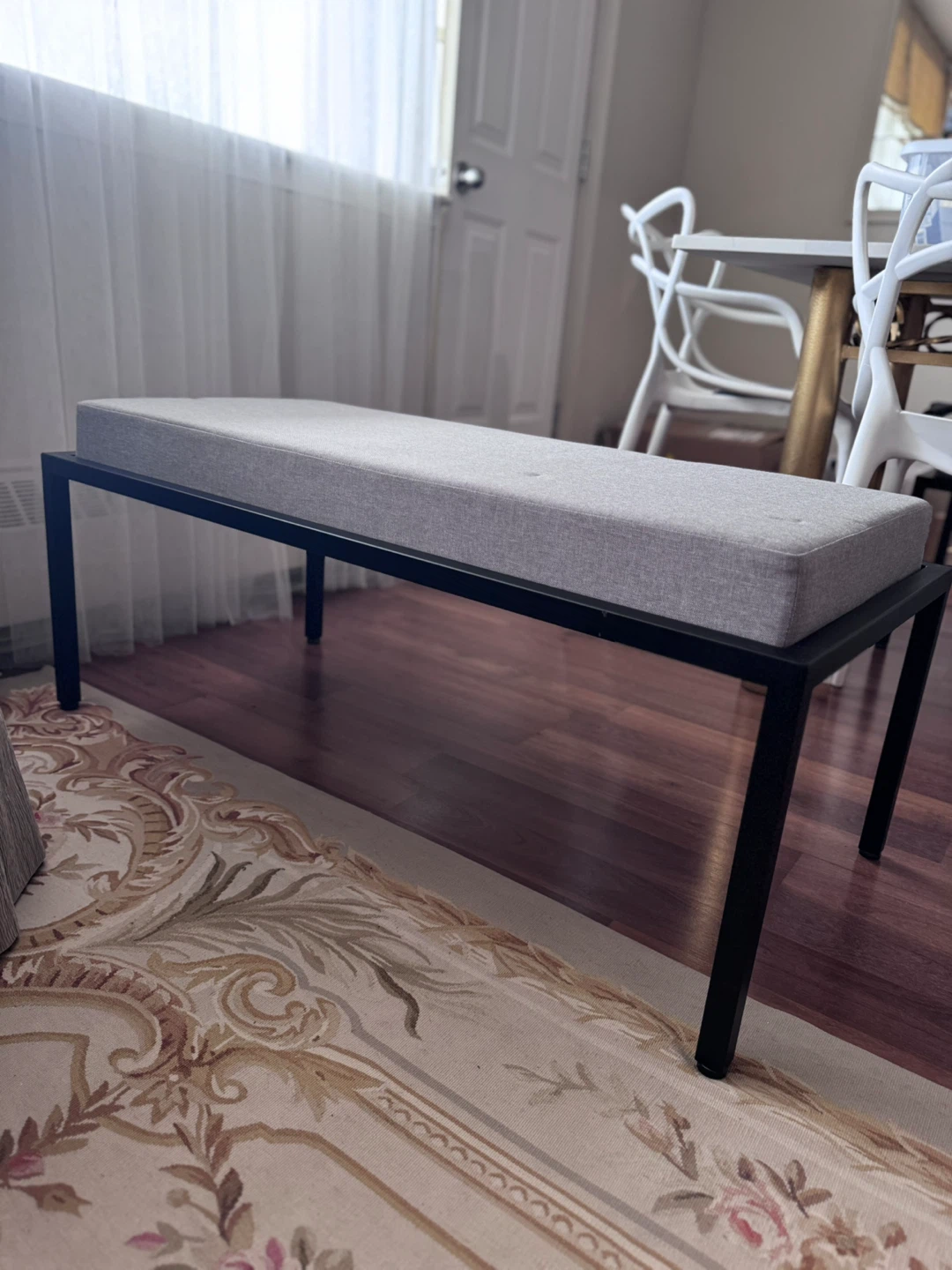 Metal Frame Bench - photo 2
