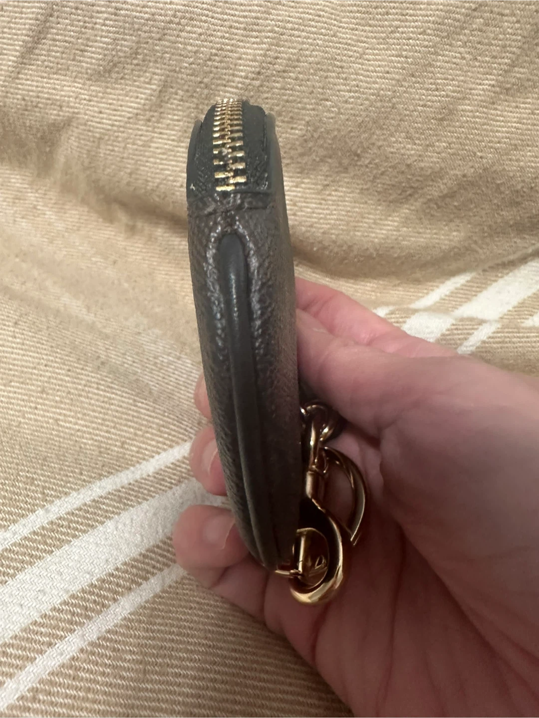 Authentic Coach Coin Purse Keychain - photo 3
