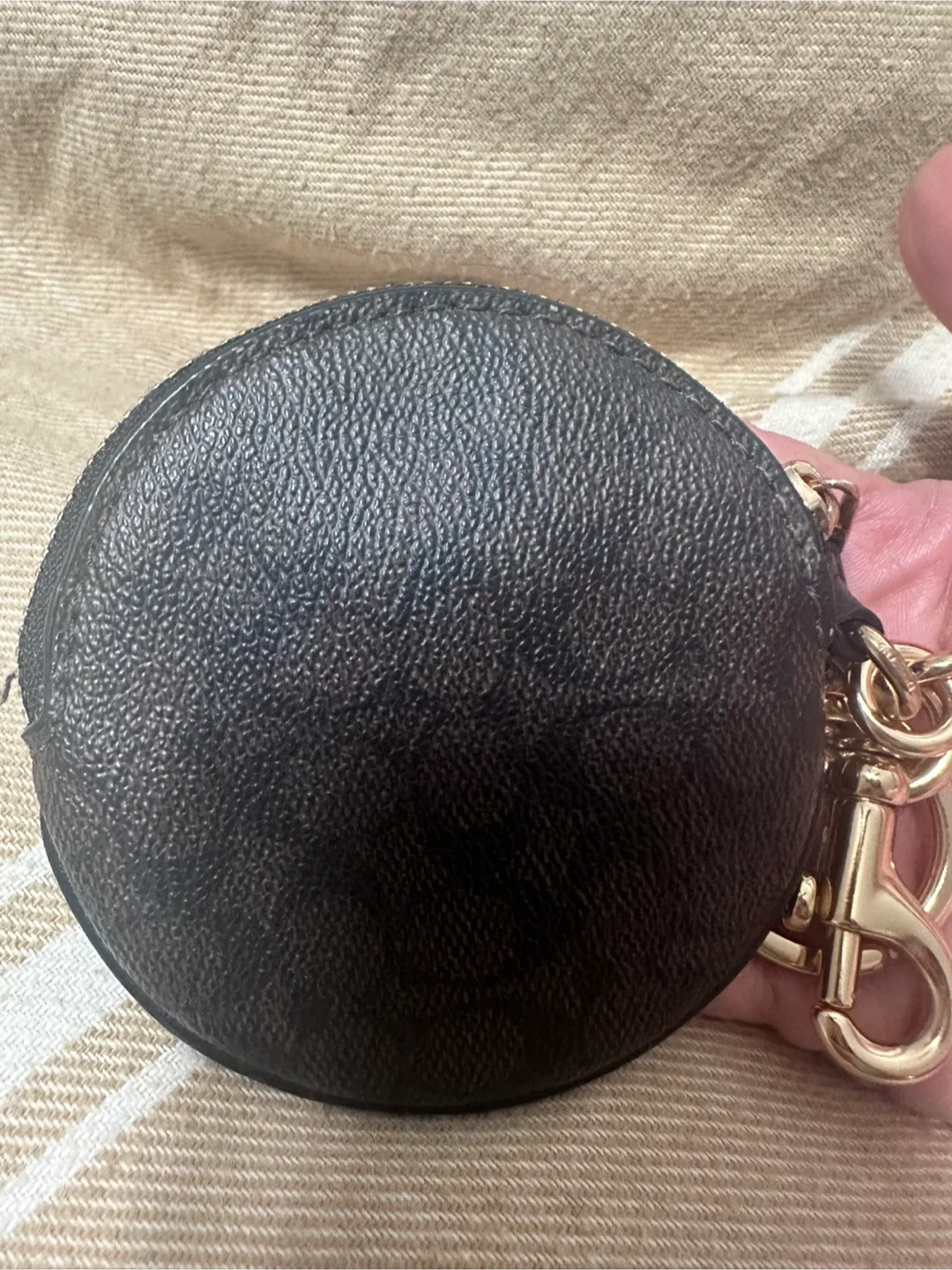 Authentic Coach Coin Purse Keychain