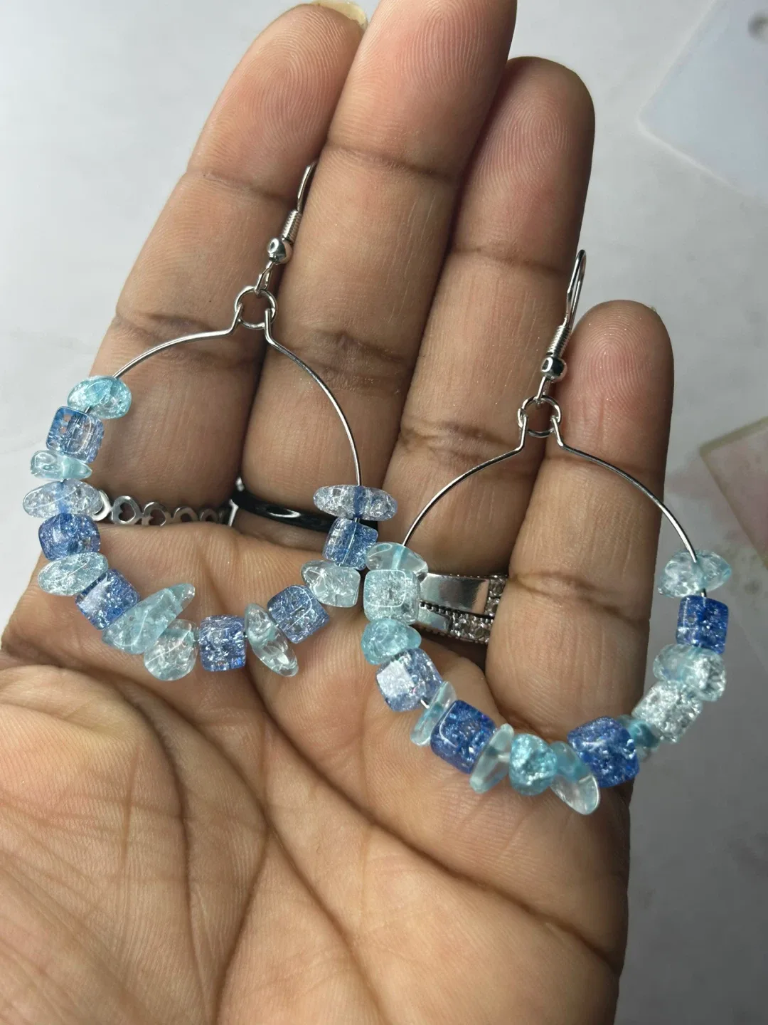 Handmade Beaded Earrings thumbnail