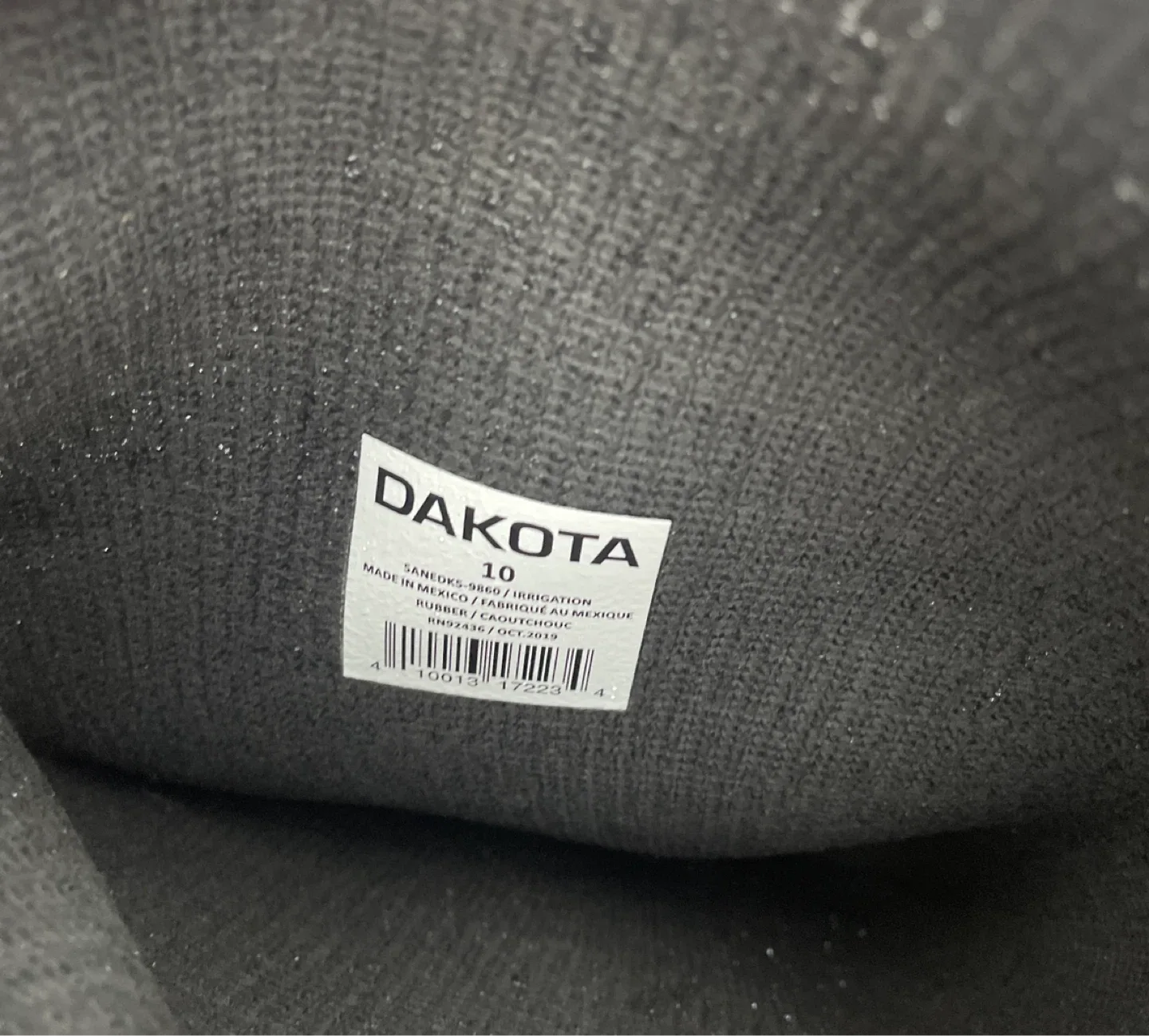 Dakota Irrigation Rubber Boots - Size 10 image indicator(3)