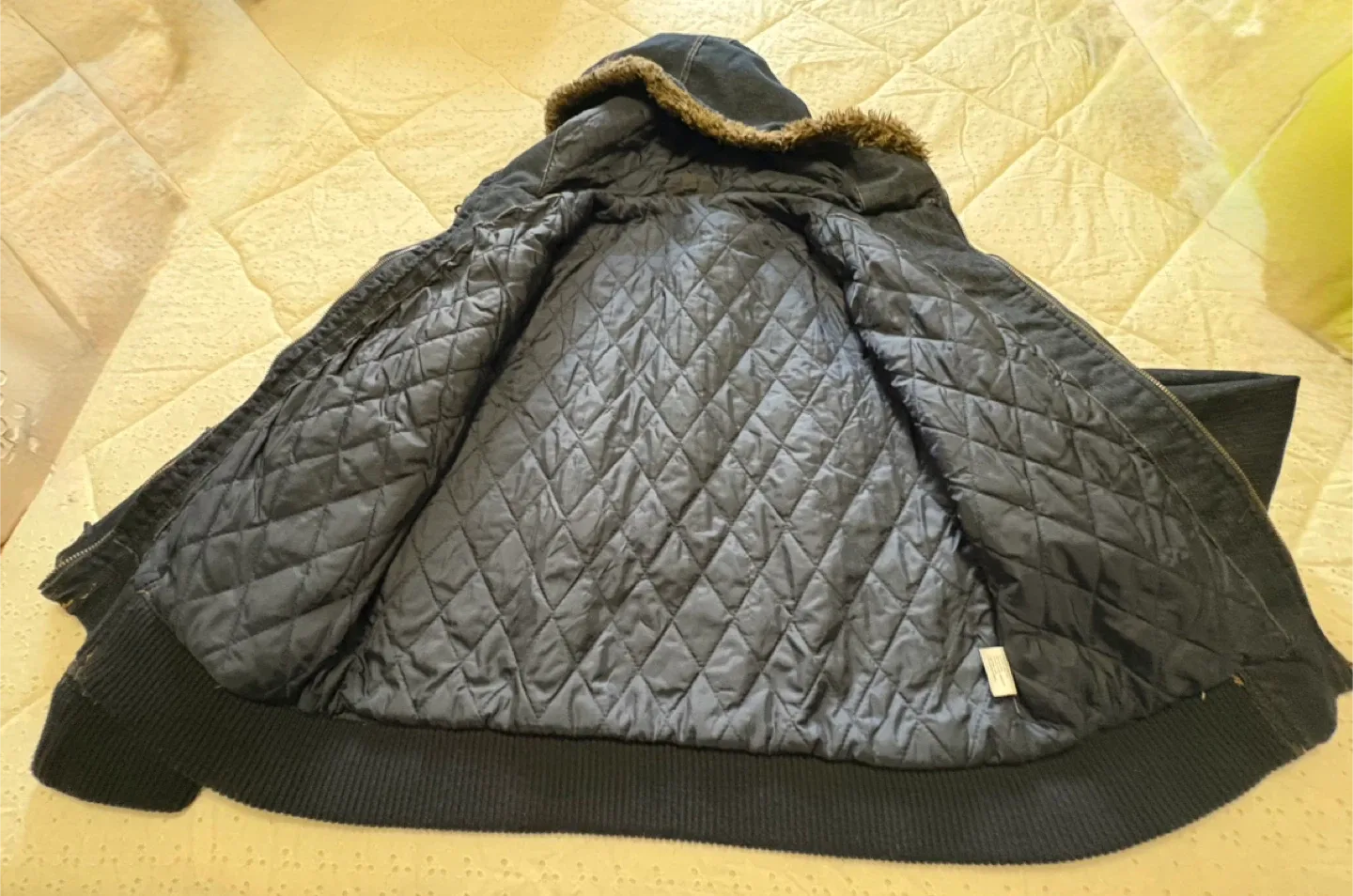 Xntrik Sports Denim Jacket with Hood - Size L image indicator(2)