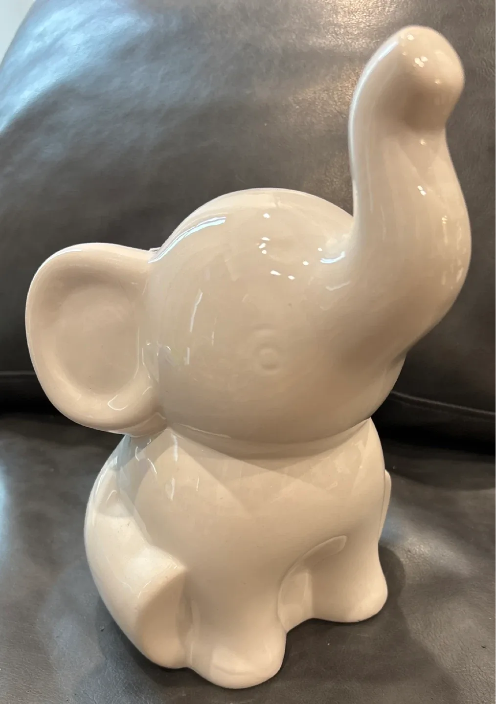 Lila & Jack Elephant Coin Bank - White image indicator(2)