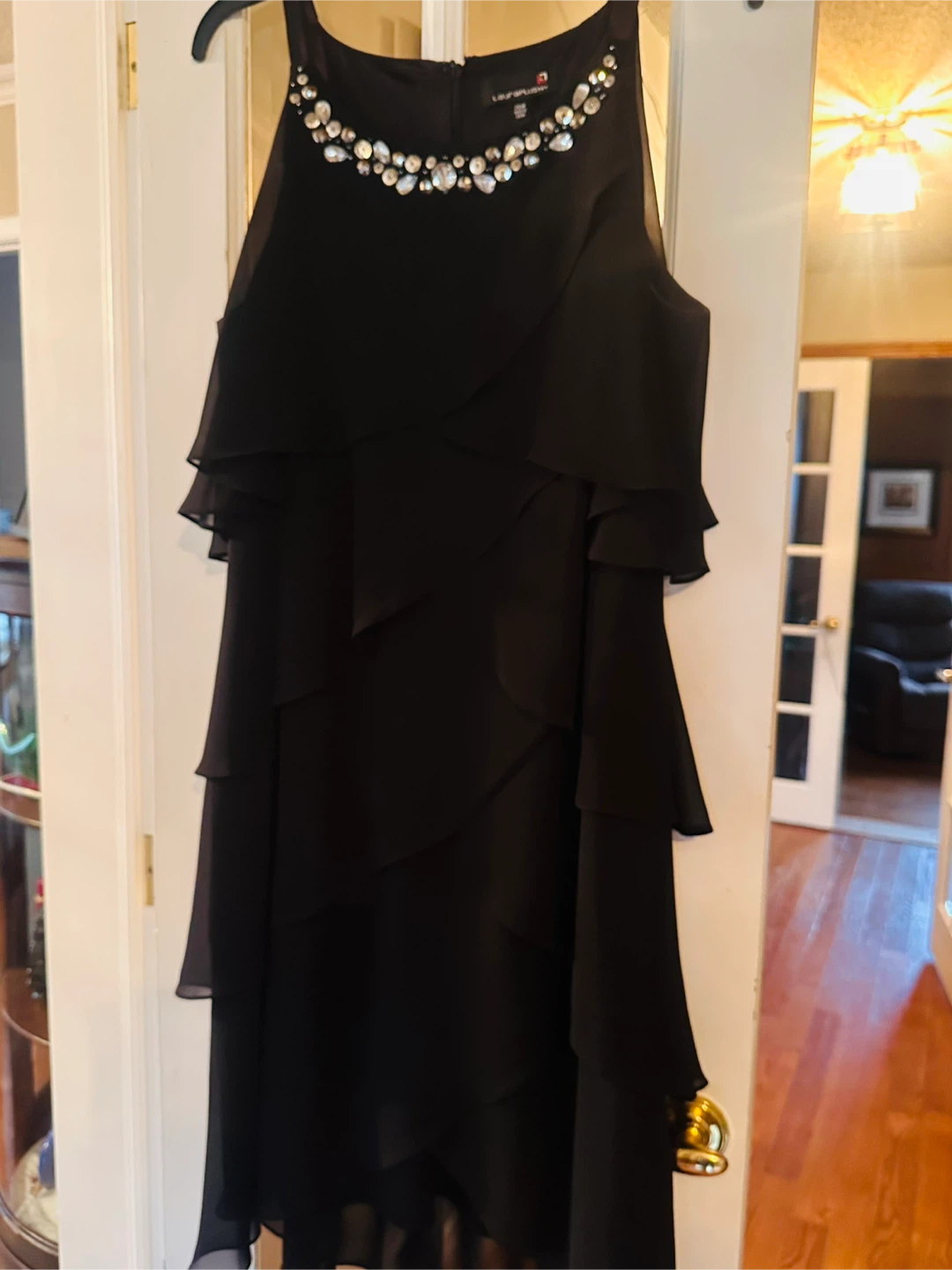 Laura Plus Size Black Dress