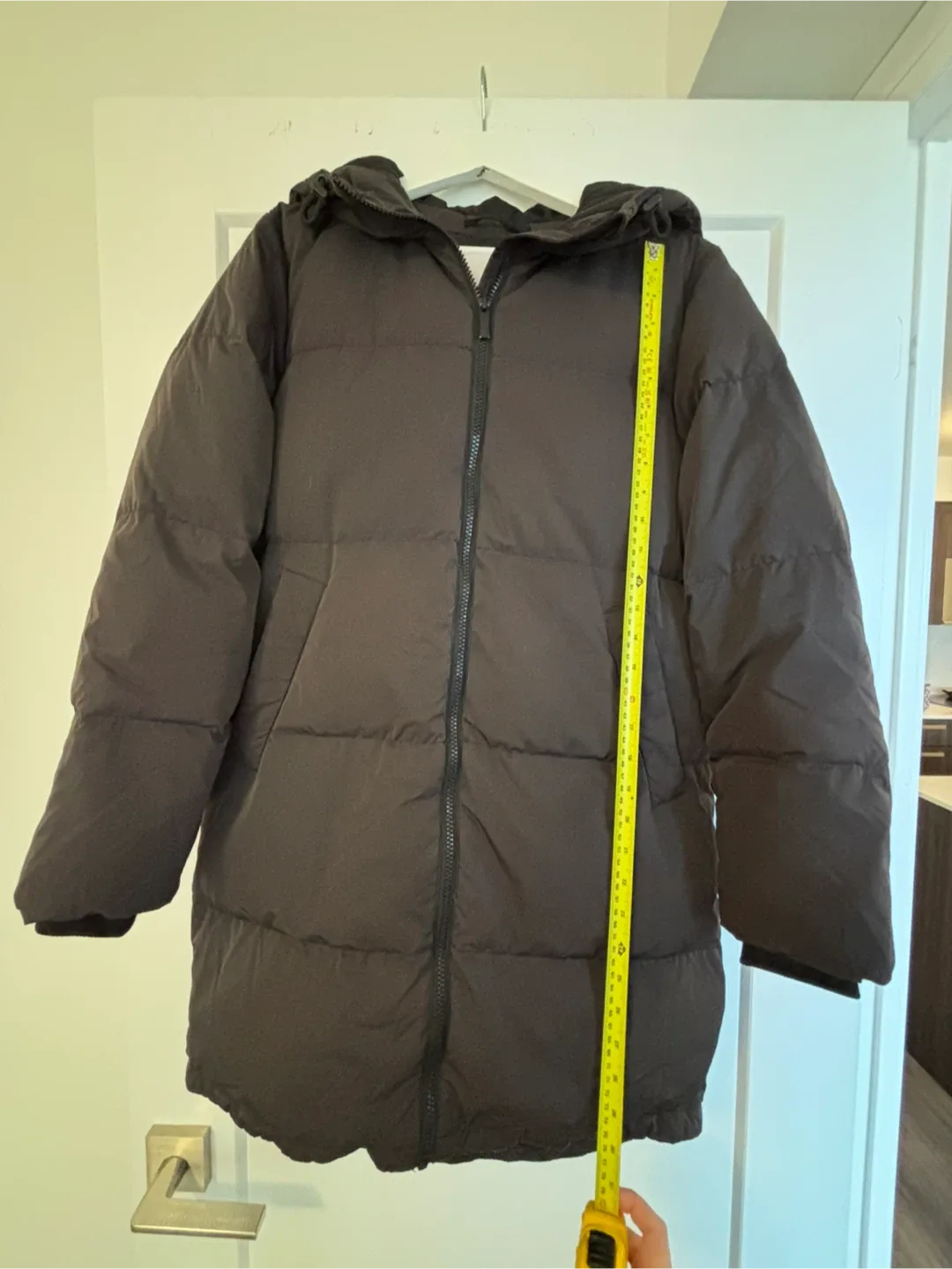 Selected Femme Black Puffer Jacket - Size 34 (S) image indicator(5)