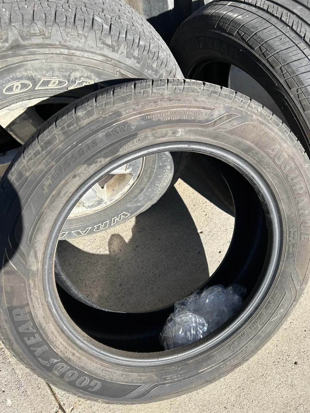 Goodyear Assurance 225/55R18 Tire