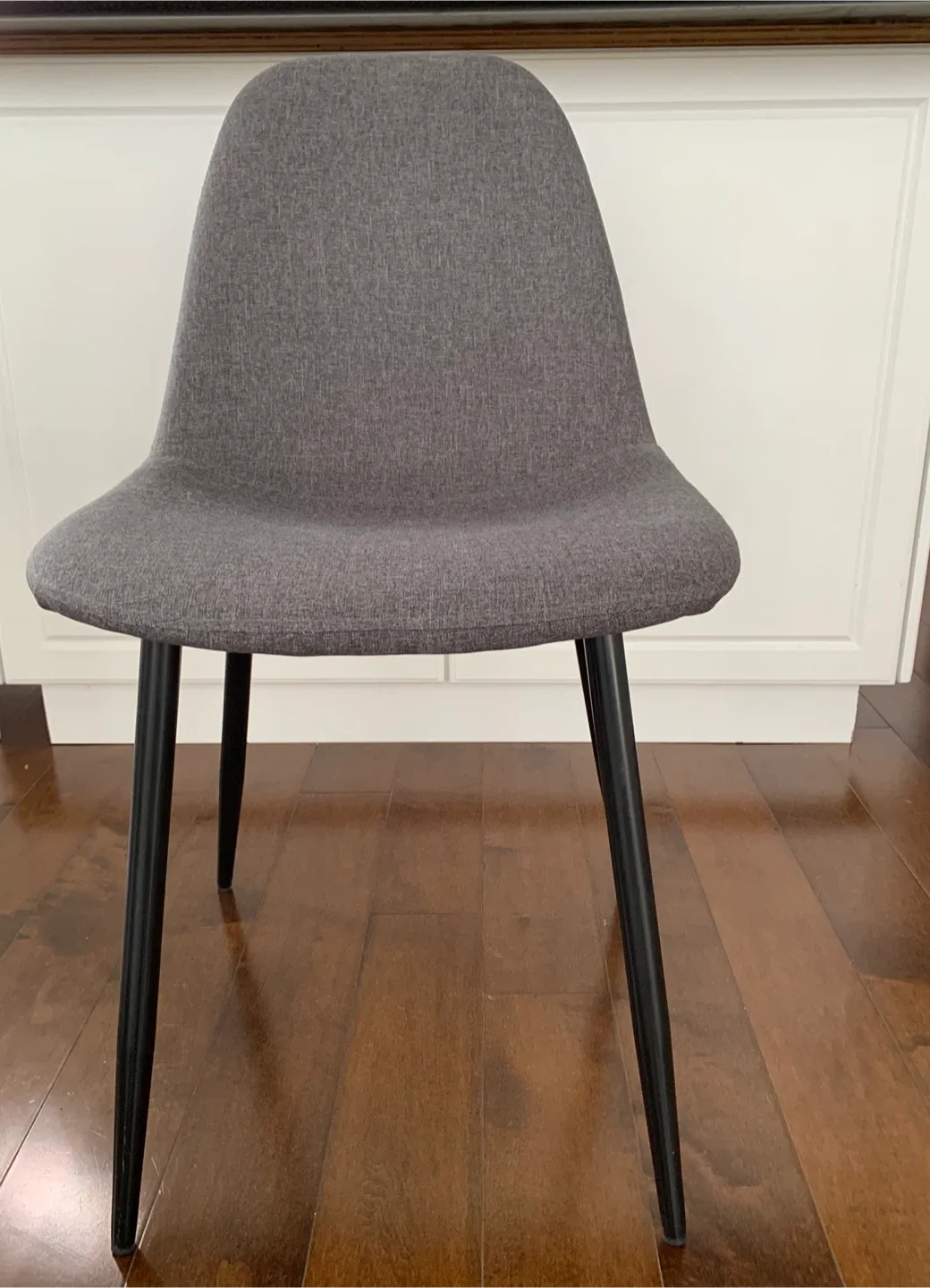 Grey Fabric Dining Chair image indicator(2)