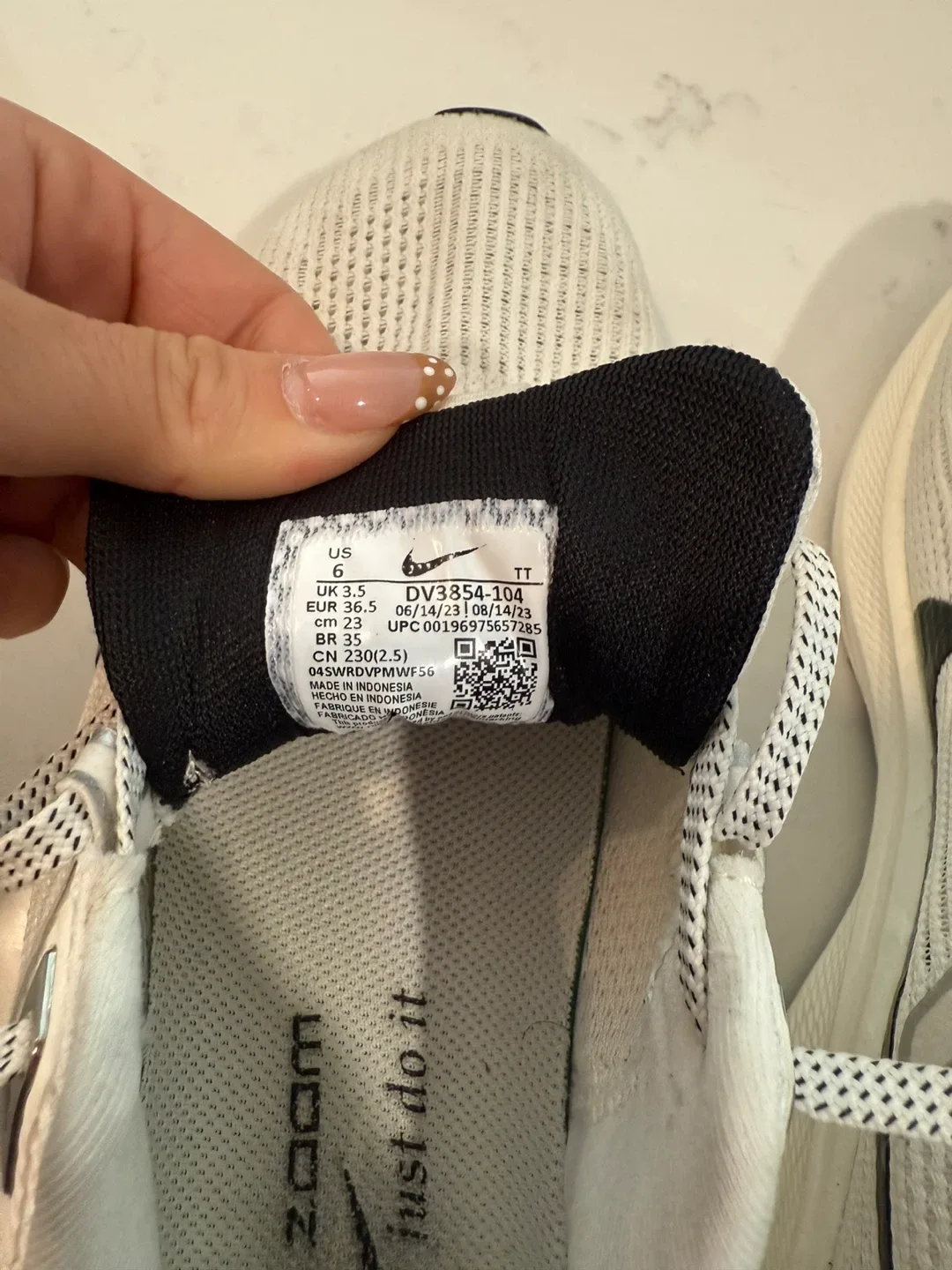 Nike Air Zoom Pegasus 39 White US 6 image indicator(4)