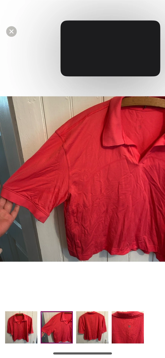 Lululemon pink cropped Polo Shirt - photo 2