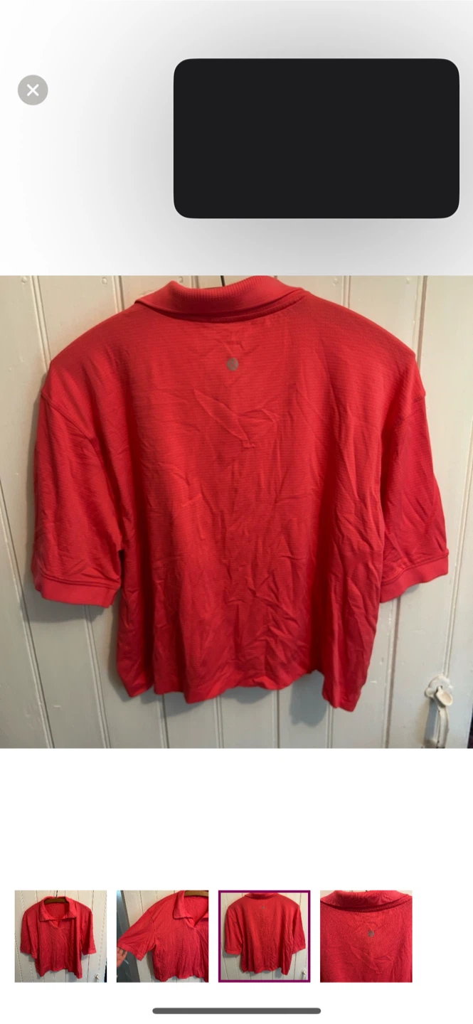 Lululemon pink cropped Polo Shirt - photo 3